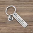 Personalized Godmother Keychain Established Custom Godchild Name 