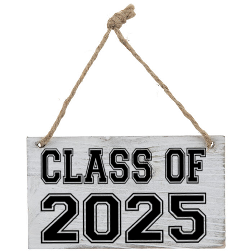  Personalized Class of Any Graduation Year Senior Class Gift Sign - Multiple Sizes 