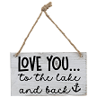  Love You To The Lake And Back Nautical Anchor Hansing Sign Choose Size Style 