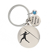 Personalized Javelin Thrower Keychain Great Gift for End of the Season Track  Field 