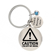  Caution: I'm Off My Meds - Personalized Humor Keychain Gift 