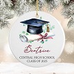 Personalized Graduation Cap and Diploma Ceramic Graduation 