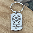 Personalized Softball Player Keychain Name Number Team Gift 