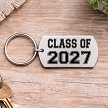 Personalized Class of 2027 Graduation Keychain Senior Graduate Gift 