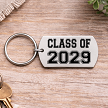 Personalized Class of 2029 Graduation Keychain Senior Graduate Gift 