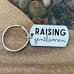  Raising Gentleman Motherhood Mom of Boys Personalized Key Chain 