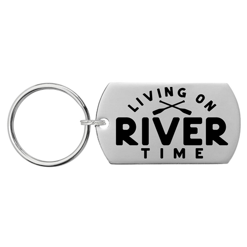  The River Is My Happy Place Keychain Personalized Gift (COPY) 
