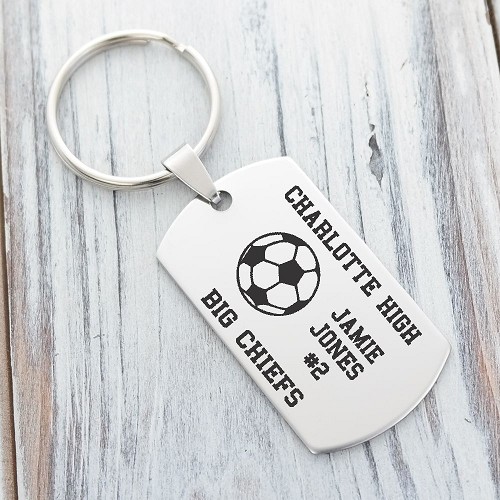  Personalized Soccer Team Player Key Chain Senior Night Award Banquet Gift 