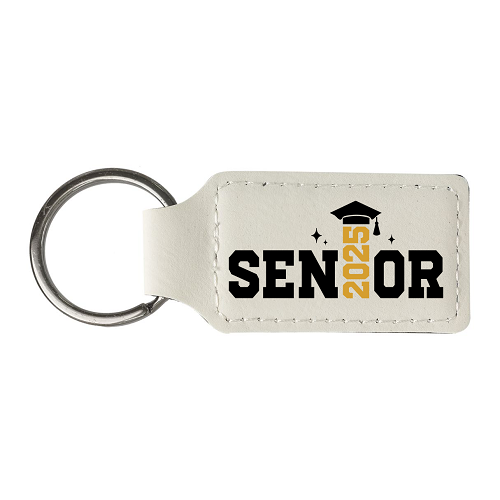  Personalized Graduation Keychain - Custom Year and Accent Color 
