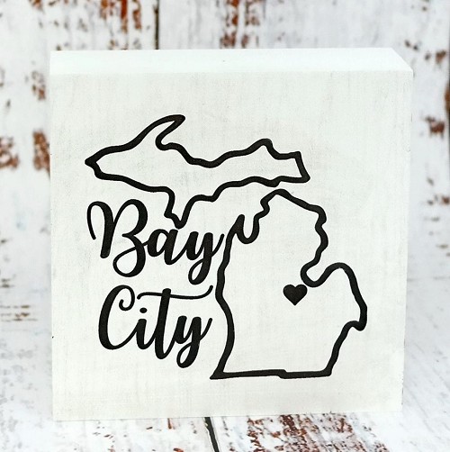  Personalized My Michigan Home Town City Sign Choose Size 