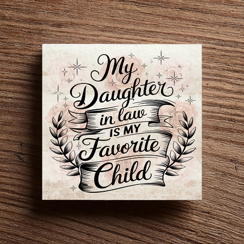  My Daughter In Law Is My Favorite Child Sign 