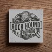 Rock Hound Keep On Hunting Sign - Geology Hobbyist Gift - Multiple Sizes 
