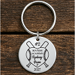 Personalized softball player keychain senior night gift idea 