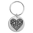 Speech therapist keychain Thank you gift 