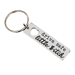 Drive Safe Little Bitch Keychain with Heart Cutout Funny Inappropriate Gift 