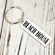 Beach House Keychain Lake House Personalized Custom Gift 