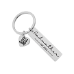 Personalized Godmother Heart Charm Keychain - Established Year & Godchild Name 