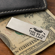 Personalized Take Me to the Lake money clip 
