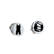 Wrestling Stainless Steel Earrings - Singlet & Headgear - Perfect Gift for Wrestling Fans and Moms 