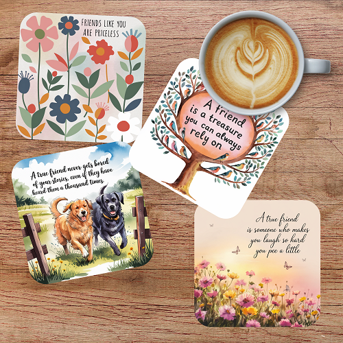 Choose Your Design: Friendship Coaster Set 