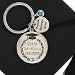 Personalized Graduation Keychain 