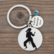 Personalized Karate Keychain Gift 