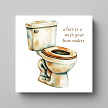 Funny A Fart Is A Wish Your Butt Makes Bathroom Wall Sign 