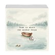 Home is Where the Anchor Drops Lakehouse Canvas Sign 