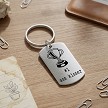 Number one ass kisser keychain 