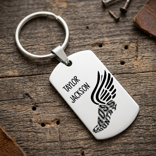  Personalized Cross Country Keychain Custom Runner Team Name Keychain 