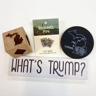  What's Trump? Funny Euchre Card Game Sign 