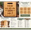 Everything Tastes Better When personalized cutting board with custom name or title and personalized bottom message 