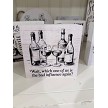 Bad Influence Wine Drinking Decor Gift for Friends 
