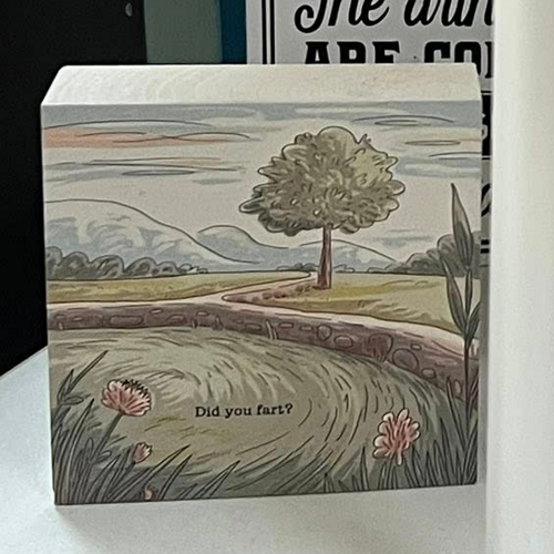 Funny Did You Fart Sign Choose Size Hidden Subtle Messages 
