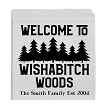  Personalized Welcome To Wishabitch Woods Funny Cabin Cottage Canvas Sign Multiple Sizes 