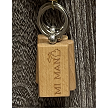 MIchigan MI Man Keychain Personalized Back 